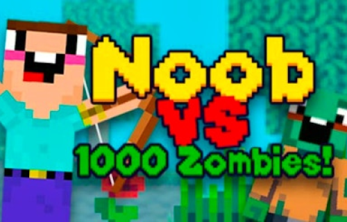 Noob Vs 1000 Zombies!