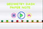 Geometry Dash Paper Note