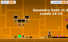 Geometry Dash v1.6 Levels 14-15