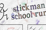 Stickman School Run